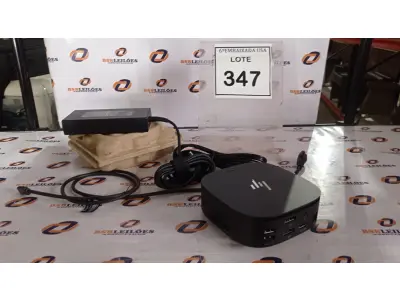 LOTE 347 - 01 DOCKING STATION HP HSN-IX02.(NOVO) (NO ESTADO EM QUE SE ENCONTRA. SUJEITO A AVARIAS OCULTAS/VISÍVEIS.)