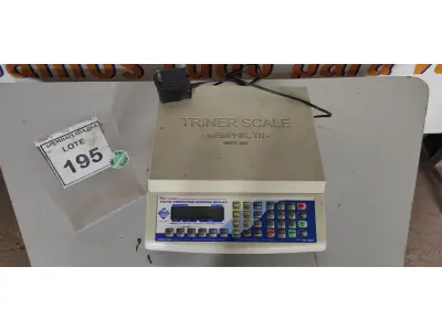 LOTE 195 - 01 BALANÇA TRINER. (NO ESTADO EM QUE SE ENCONTRA. SUJEITO A AVARIAS OCULTAS/VISÍVEIS.) 626TH423