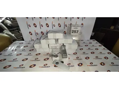 LOTE 257 - 10 CAIXAS COM FECHADURAS. (NO ESTADO EM QUE SE ENCONTRA. SUJEITO A AVARIAS OCULTAS/VISÍVEIS.)