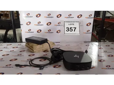 LOTE 357 - 01 DOCKING STATION HP HSN-IX02.(NOVO) (NO ESTADO EM QUE SE ENCONTRA. SUJEITO A AVARIAS OCULTAS/VISÍVEIS.)