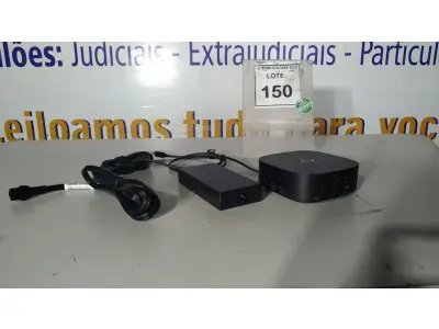 LOTE 150 - 01 DOCKING STATION HP HSN-IX02. (NOVO) (NO ESTADO EM QUE SE ENCONTRA. SUJEITO A AVARIAS OCULTAS/VISÍVEIS.)