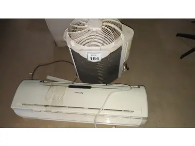 LOTE 154 - 01 AR CONDICIONADO SPRINGER 18.000BTUS. (NO ESTADO EM QUE SE ENCONTRA. SUJEITO A AVARIAS OCULTAS/VISÍVEIS.) BF8498R