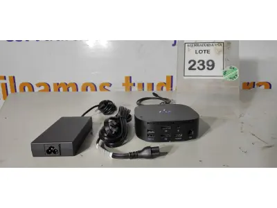 LOTE 239 - 01 DOCKING STATION HP HSN-IX02. (NOVO) (NO ESTADO EM QUE SE ENCONTRA. SUJEITO A AVARIAS OCULTAS/VISÍVEIS.)