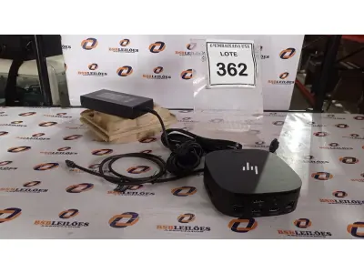 LOTE 362 - 01 DOCKING STATION HP HSN-IX02.(NOVO) (NO ESTADO EM QUE SE ENCONTRA. SUJEITO A AVARIAS OCULTAS/VISÍVEIS.)