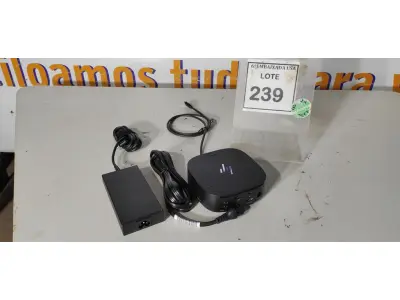 LOTE 239 - 01 DOCKING STATION HP HSN-IX02. (NOVO) (NO ESTADO EM QUE SE ENCONTRA. SUJEITO A AVARIAS OCULTAS/VISÍVEIS.)