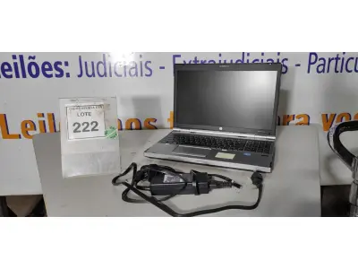 LOTE 222 - 01 NOTEBOOK HP ELITE BOOK 8560P CORE I5 COM FONTE. (NO ESTADO EM QUE SE ENCONTRA. SUJEITO A AVARIAS OCULTAS/VISÍVEIS.) ICE00000189740