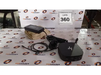 LOTE 360 - 01 DOCKING STATION HP HSN-IX02.(NOVO) (NO ESTADO EM QUE SE ENCONTRA. SUJEITO A AVARIAS OCULTAS/VISÍVEIS.)