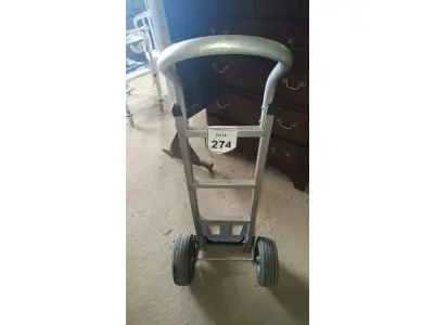 LOTE 274 - 01 CARRINHO PARA TRANSPORTE. (NO ESTADO EM QUE SE ENCONTRA. SUJEITO A AVARIAS OCULTAS/VISÍVEIS.)