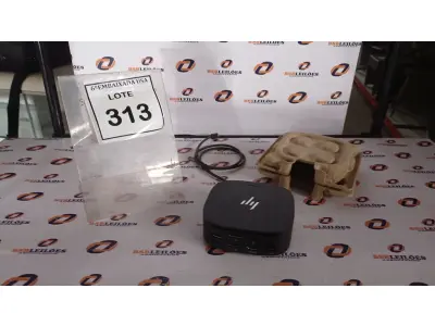 LOTE 313 - 01 DOCKING STATION HP HSN-IX02.(NOVO) (NO ESTADO EM QUE SE ENCONTRA. SUJEITO A AVARIAS OCULTAS/VISÍVEIS.)