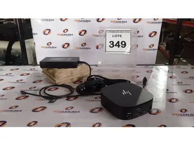 LOTE 349 - 01 DOCKING STATION HP HSN-IX02.(NOVO) (NO ESTADO EM QUE SE ENCONTRA. SUJEITO A AVARIAS OCULTAS/VISÍVEIS.)