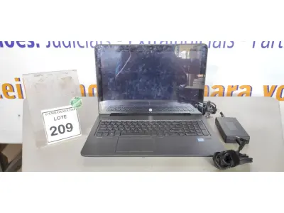 LOTE 209 - 01 NOTEBOOK HP ZBOOK CORE I7 7º GERAÇÃO COM FONTE. (NO ESTADO EM QUE SE ENCONTRA. SUJEITO A AVARIAS OCULTAS/VISÍVEIS.) ICE00000227671