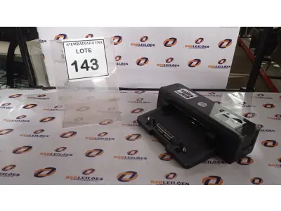 LOTE 143 - 01 DOCKING STATION HP. (NO ESTADO EM QUE SE ENCONTRA. SUJEITO A AVARIAS OCULTAS/VISÍVEIS.) CNU222X09V, CNU343X6KN