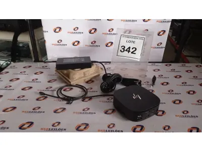 LOTE 342 - 01 DOCKING STATION HP HSN-IX02.(NOVO) (NO ESTADO EM QUE SE ENCONTRA. SUJEITO A AVARIAS OCULTAS/VISÍVEIS.)
