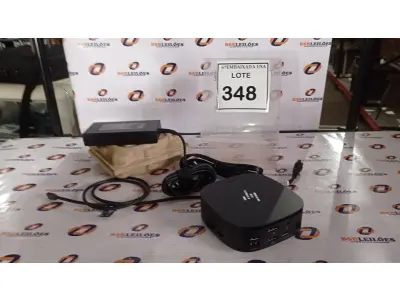 LOTE 348 - 01 DOCKING STATION HP HSN-IX02.(NOVO) (NO ESTADO EM QUE SE ENCONTRA. SUJEITO A AVARIAS OCULTAS/VISÍVEIS.)
