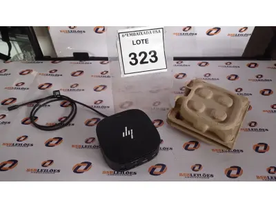 LOTE 323 - 01 DOCKING STATION HP HSN-IX02.(NOVO) (NO ESTADO EM QUE SE ENCONTRA. SUJEITO A AVARIAS OCULTAS/VISÍVEIS.)