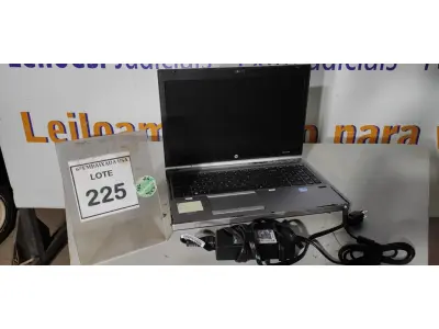 LOTE 225 - 01 NOTEBOOK HP ELITE BOOK 8560P CORE I5 COM FONTE. (NO ESTADO EM QUE SE ENCONTRA. SUJEITO A AVARIAS OCULTAS/VISÍVEIS.) ICE00000189968