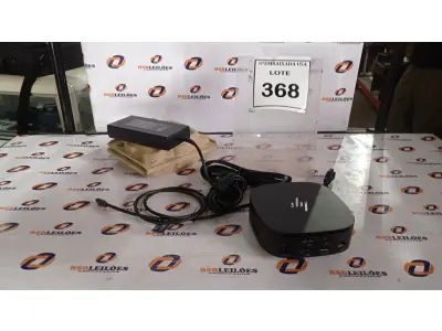 LOTE 368 - 01 DOCKING STATION HP HSN-IX02.(NOVO) (NO ESTADO EM QUE SE ENCONTRA. SUJEITO A AVARIAS OCULTAS/VISÍVEIS.)