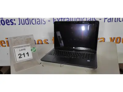 LOTE 211 - 01 NOTEBOOK HP ZBOOK CORE I7 7º GERAÇÃO SEM FONTE. (NO ESTADO EM QUE SE ENCONTRA. SUJEITO A AVARIAS OCULTAS/VISÍVEIS.) ICE00000227670
