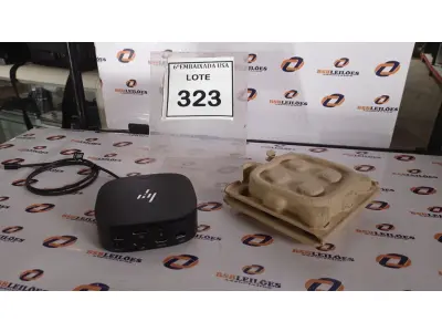 LOTE 323 - 01 DOCKING STATION HP HSN-IX02.(NOVO) (NO ESTADO EM QUE SE ENCONTRA. SUJEITO A AVARIAS OCULTAS/VISÍVEIS.)