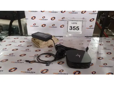 LOTE 355 - 01 DOCKING STATION HP HSN-IX02.(NOVO) (NO ESTADO EM QUE SE ENCONTRA. SUJEITO A AVARIAS OCULTAS/VISÍVEIS.)