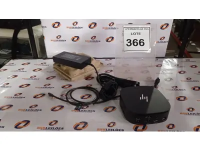 LOTE 366 - 01 DOCKING STATION HP HSN-IX02.(NOVO) (NO ESTADO EM QUE SE ENCONTRA. SUJEITO A AVARIAS OCULTAS/VISÍVEIS.)