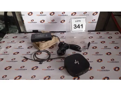 LOTE 341 - 01 DOCKING STATION HP HSN-IX02.(NOVO) (NO ESTADO EM QUE SE ENCONTRA. SUJEITO A AVARIAS OCULTAS/VISÍVEIS.)