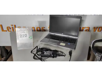 LOTE 222 - 01 NOTEBOOK HP ELITE BOOK 8560P CORE I5 COM FONTE. (NO ESTADO EM QUE SE ENCONTRA. SUJEITO A AVARIAS OCULTAS/VISÍVEIS.) ICE00000189740