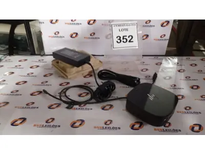 LOTE 352 - 01 DOCKING STATION HP HSN-IX02.(NOVO) (NO ESTADO EM QUE SE ENCONTRA. SUJEITO A AVARIAS OCULTAS/VISÍVEIS.)
