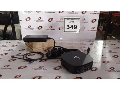 LOTE 349 - 01 DOCKING STATION HP HSN-IX02.(NOVO) (NO ESTADO EM QUE SE ENCONTRA. SUJEITO A AVARIAS OCULTAS/VISÍVEIS.)