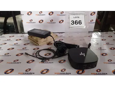 LOTE 366 - 01 DOCKING STATION HP HSN-IX02.(NOVO) (NO ESTADO EM QUE SE ENCONTRA. SUJEITO A AVARIAS OCULTAS/VISÍVEIS.)