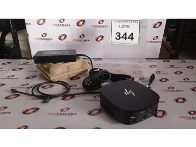 LOTE 344 - 01 DOCKING STATION HP HSN-IX02.(NOVO) (NO ESTADO EM QUE SE ENCONTRA. SUJEITO A AVARIAS OCULTAS/VISÍVEIS.)