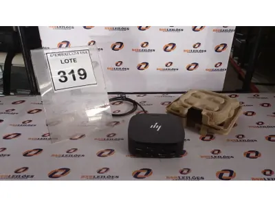 LOTE 319 - 01 DOCKING STATION HP HSN-IX02.(NOVO) (NO ESTADO EM QUE SE ENCONTRA. SUJEITO A AVARIAS OCULTAS/VISÍVEIS.)