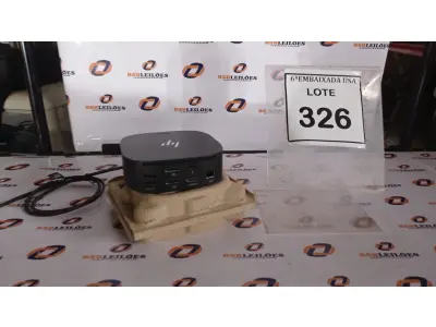 LOTE 326 - 01 DOCKING STATION HP HSN-IX02.(NOVO) (NO ESTADO EM QUE SE ENCONTRA. SUJEITO A AVARIAS OCULTAS/VISÍVEIS.)