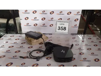 LOTE 358 - 01 DOCKING STATION HP HSN-IX02.(NOVO) (NO ESTADO EM QUE SE ENCONTRA. SUJEITO A AVARIAS OCULTAS/VISÍVEIS.)