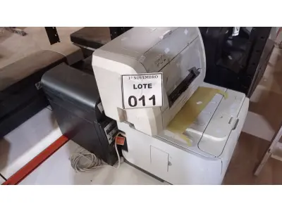 LOTE 011 - 03 IMPRESSORAS DE MARCAS E MODELOS DIVERSOS. (NO ESTADO) ATENÇÃO! FAZER A VISITAÇÃO ANTES DE ARREMATAR, NÃO SABEMOS SE FUNCIONA, LEILÃO NÃO TEM GARANTIA E NEM DEVOLUÇÃO, SUJEITO A POSSÍVEIS AVARIAS VISÍVEIS/OCULTAS E/OU AUSÊNCIA DE COMPONENTES.