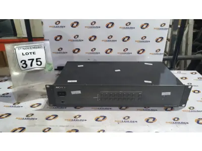 LOTE 375 - 01 MATRIX SWITCHER MODELO PVS-820S MARCA SONY. (NO ESTADO) ATENÇÃO! FAZER A VISITAÇÃO ANTES DE ARREMATAR, NÃO SABEMOS SE FUNCIONA, LEILÃO NÃO TEM GARANTIA E NEM DEVOLUÇÃO, SUJEITO A POSSÍVEIS AVARIAS VISÍVEIS/OCULTAS E/OU AUSÊNCIA DE COMPONENTES.