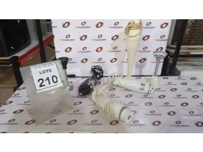 01 LOTE COM VÁRIOS MIXER DE ALIMENTOS. (NO ESTADO) ATENÇÃO! FAZER A VISITAÇÃO ANTES DE ARREMATAR, NÃO SABEMOS SE FUNCIONA, LEILÃO NÃO TEM GARANTIA E NEM DEVOLUÇÃO, SUJEITO A POSSÍVEIS AVARIAS VISÍVEIS/OCULTAS E/OU AUSÊNCIA DE COMPONENTES.