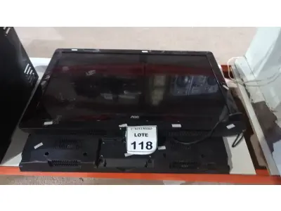 02 TV’S LCD 32’’ MARCAS AOC E PANASONIC. (NO ESTADO) ATENÇÃO! FAZER A VISITAÇÃO ANTES DE ARREMATAR, NÃO SABEMOS SE FUNCIONA, LEILÃO NÃO TEM GARANTIA E NEM DEVOLUÇÃO, SUJEITO A POSSÍVEIS AVARIAS VISÍVEIS/OCULTAS E/OU AUSÊNCIA DE COMPONENTES.