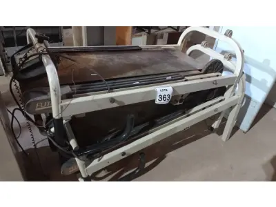 LOTE 363 - 02 ESTEIRAS ERGOMÉTRICA PARA RETIRADA DE PEÇAS. (NO ESTADO) ATENÇÃO! FAZER A VISITAÇÃO ANTES DE ARREMATAR, NÃO SABEMOS SE FUNCIONA, LEILÃO NÃO TEM GARANTIA E NEM DEVOLUÇÃO, SUJEITO A POSSÍVEIS AVARIAS VISÍVEIS/OCULTAS E/OU AUSÊNCIA DE COMPONENTES.