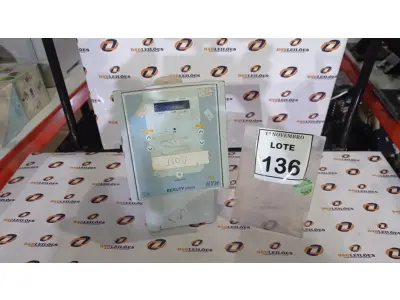 LOTE 136 - 01 APARELHO DE TERAPIA ESTÉTICA BEAUTY STEAM MARCA HTM. (NO ESTADO) ATENÇÃO! FAZER A VISITAÇÃO ANTES DE ARREMATAR, NÃO SABEMOS SE FUNCIONA, LEILÃO NÃO TEM GARANTIA E NEM DEVOLUÇÃO, SUJEITO A POSSÍVEIS AVARIAS VISÍVEIS/OCULTAS E/OU AUSÊNCIA DE COMPONENTES.