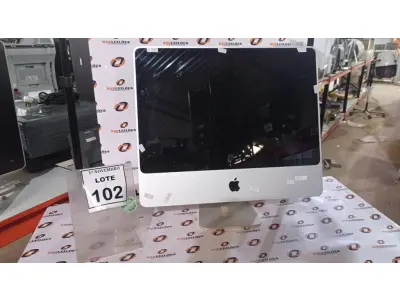 01 IMAC APPLE. (NO ESTADO) ATENÇÃO! FAZER A VISITAÇÃO ANTES DE ARREMATAR, NÃO SABEMOS SE FUNCIONA, LEILÃO NÃO TEM GARANTIA E NEM DEVOLUÇÃO, SUJEITO A POSSÍVEIS AVARIAS VISÍVEIS/OCULTAS E/OU AUSÊNCIA DE COMPONENTES.
