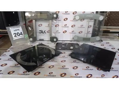 05 BALANÇAS CORPORAIS DE MARCAS E MODELOS DIVERSOS. (NO ESTADO) ATENÇÃO! FAZER A VISITAÇÃO ANTES DE ARREMATAR, NÃO SABEMOS SE FUNCIONA, LEILÃO NÃO TEM GARANTIA E NEM DEVOLUÇÃO, SUJEITO A POSSÍVEIS AVARIAS VISÍVEIS/OCULTAS E/OU AUSÊNCIA DE COMPONENTES.
