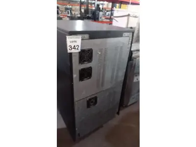 LOTE 342 - 01 NOBRAEK DE 25KVA MARCA AMPLIMAG. (NO ESTADO) ATENÇÃO! FAZER A VISITAÇÃO ANTES DE ARREMATAR, NÃO SABEMOS SE FUNCIONA, LEILÃO NÃO TEM GARANTIA E NEM DEVOLUÇÃO, SUJEITO A POSSÍVEIS AVARIAS VISÍVEIS/OCULTAS E/OU AUSÊNCIA DE COMPONENTES.