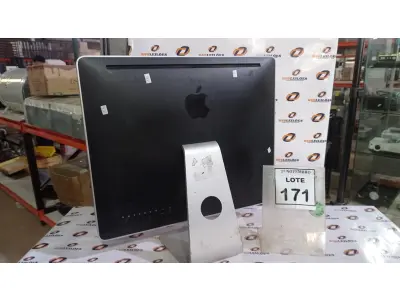 LOTE 171 - 01 IMAC APPLE. (NO ESTADO) ATENÇÃO! FAZER A VISITAÇÃO ANTES DE ARREMATAR, NÃO SABEMOS SE FUNCIONA, LEILÃO NÃO TEM GARANTIA E NEM DEVOLUÇÃO, SUJEITO A POSSÍVEIS AVARIAS VISÍVEIS/OCULTAS E/OU AUSÊNCIA DE COMPONENTES.