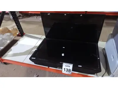 LOTE 138 - 02 TVS LCD 32’’ MARCAS SEMP TOSHIBA E SAMSUNG . (NO ESTADO) ATENÇÃO! FAZER A VISITAÇÃO ANTES DE ARREMATAR, NÃO SABEMOS SE FUNCIONA, LEILÃO NÃO TEM GARANTIA E NEM DEVOLUÇÃO, SUJEITO A POSSÍVEIS AVARIAS VISÍVEIS/OCULTAS E/OU AUSÊNCIA DE COMPONENTES.