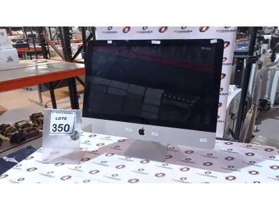 LOTE 350 - 01 IMAC APPLE. (NO ESTADO) ATENÇÃO! FAZER A VISITAÇÃO ANTES DE ARREMATAR, NÃO SABEMOS SE FUNCIONA, LEILÃO NÃO TEM GARANTIA E NEM DEVOLUÇÃO, SUJEITO A POSSÍVEIS AVARIAS VISÍVEIS/OCULTAS E/OU AUSÊNCIA DE COMPONENTES.