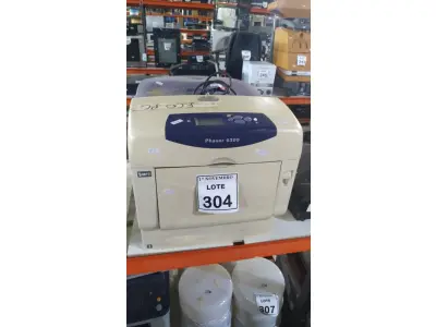 01 IMPRESSORA PHASER 6300. (NO ESTADO) ATENÇÃO! FAZER A VISITAÇÃO ANTES DE ARREMATAR, NÃO SABEMOS SE FUNCIONA, LEILÃO NÃO TEM GARANTIA E NEM DEVOLUÇÃO, SUJEITO A POSSÍVEIS AVARIAS VISÍVEIS/OCULTAS E/OU AUSÊNCIA DE COMPONENTES.