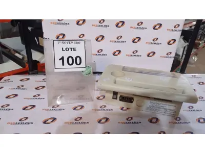 LOTE 100 - 01 APARELHO DE TERAPIA ULTRASSOM. (NO ESTADO) ATENÇÃO! FAZER A VISITAÇÃO ANTES DE ARREMATAR, NÃO SABEMOS SE FUNCIONA, LEILÃO NÃO TEM GARANTIA E NEM DEVOLUÇÃO, SUJEITO A POSSÍVEIS AVARIAS VISÍVEIS/OCULTAS E/OU AUSÊNCIA DE COMPONENTES.
