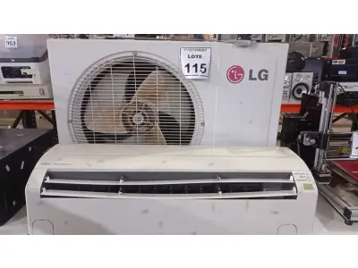 01 CONDENSADORA 9.000 BTUS MARCA LG E 01 EVAPORADORA 12.000 MARCA FUJITSU. (NO ESTADO) ATENÇÃO! FAZER A VISITAÇÃO ANTES DE ARREMATAR, NÃO SABEMOS SE FUNCIONA, LEILÃO NÃO TEM GARANTIA E NEM DEVOLUÇÃO, SUJEITO A POSSÍVEIS AVARIAS VISÍVEIS/OCULTAS E/OU AUSÊNCIA DE COMPONENTES.