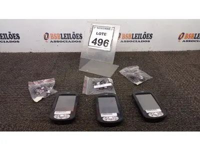 LOTE 496 - 03 PDA MIO DIGI WALKER MODELO P550. (NO ESTADO) ATENÇÃO! FAZER A VISITAÇÃO ANTES DE ARREMATAR, NÃO SABEMOS SE FUNCIONA, LEILÃO NÃO TEM GARANTIA E NEM DEVOLUÇÃO, SUJEITO A POSSÍVEIS AVARIAS VISÍVEIS/OCULTAS E/OU AUSÊNCIA DE COMPONENTES.